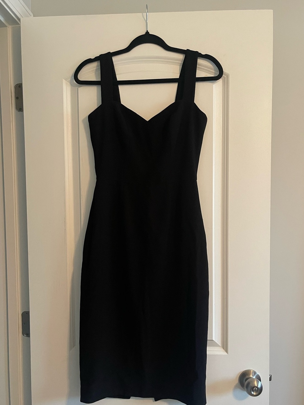 Dress the Population Nicole Sweetheart Neckline Black Bodycon Midi Dress - Picture 2 of 4